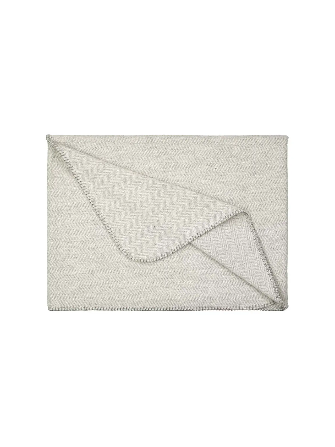 STEINER 1888 | Wolldecke SALLY 143x190cm Marmor | 